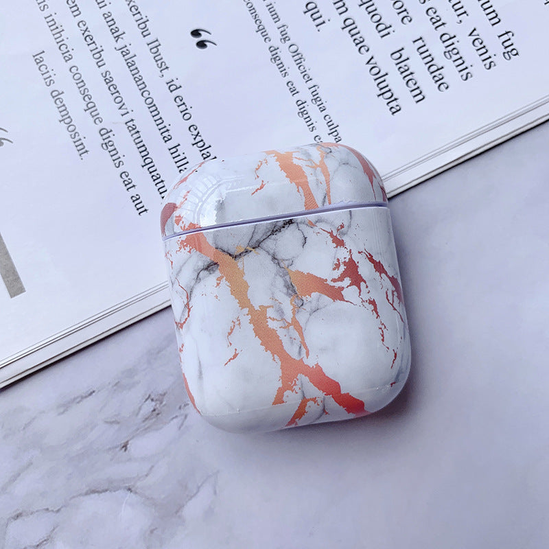 Marble Protective Case for AirPods Wireless Earphones
