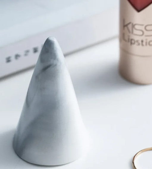 Marble Stand Jewelry Tray