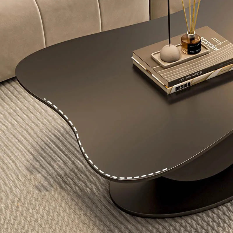 Italian Simple Coffee Table Trendy Aesthetic Design Eclectic Coffee Table Luxury Neutral Table De Salon Living Room Furniture