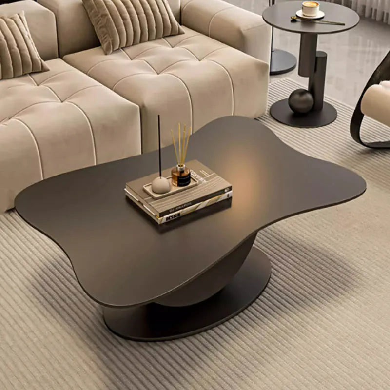 Italian Simple Coffee Table Trendy Aesthetic Design Eclectic Coffee Table Luxury Neutral Table De Salon Living Room Furniture
