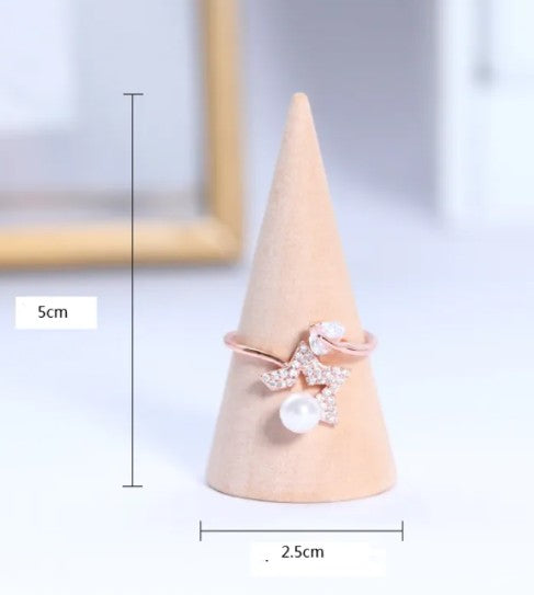 Marble Stand Jewelry Tray